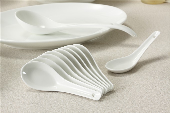 Pure white advanced bone china set XX006