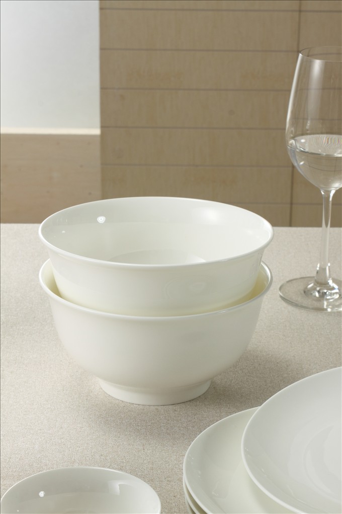 Pure White Advanced Bone China Set fabrik XX0025