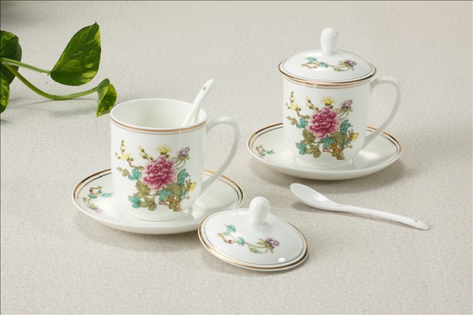 Premium Bone China Becherset KSA010