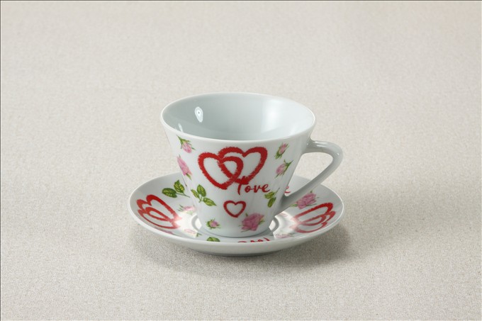 Juego de Tazas de Porcelana de Hueso de Primera Calidad KSA009